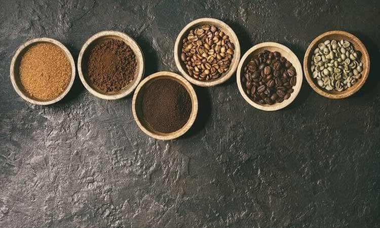 ترکیب کردن دانه های قهوه